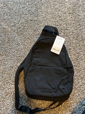 Athleta Black All About Sling Bag